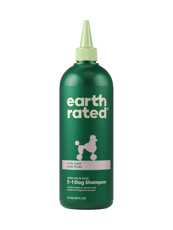 Earth Rated Grooming Curly Coat 3-in-1 Dog Shampoo