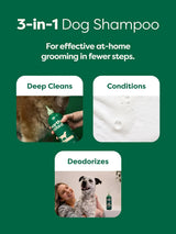 Earth Rated Grooming Double Coat 3-in-1 Dog Shampoo
