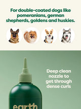 Earth Rated Grooming Double Coat 3-in-1 Dog Shampoo