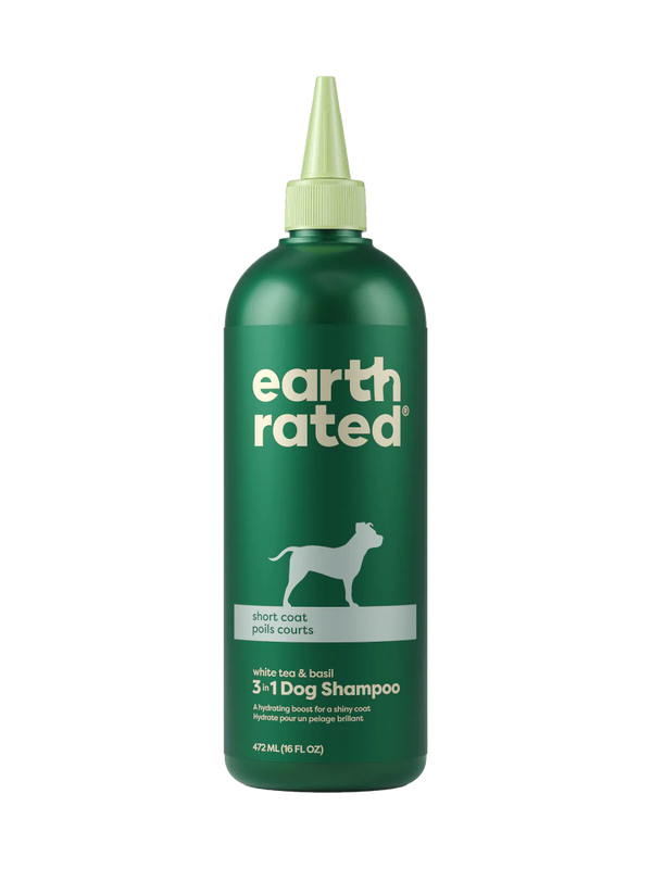 Earth Rated Grooming Short Coat 3-in-1 Dog Shampoo