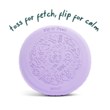 Woof Fly n' Feed 2-in-1 Fly Disc Lick Mat Dog Toy