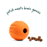 Woof Flyball 2-in-1 Fetch Ball Puzzle Dog Toy