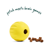 Woof Flyball 2-in-1 Fetch Ball Puzzle Dog Toy