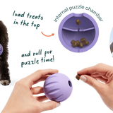 Woof Flyball 2-in-1 Fetch Ball Puzzle Dog Toy