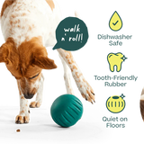 Woof Walkabout Slow Feeder Treat Puzzle Dog Toy