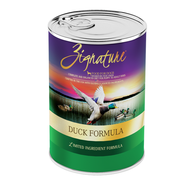 Zignature Duck 13oz Canned Dog Food