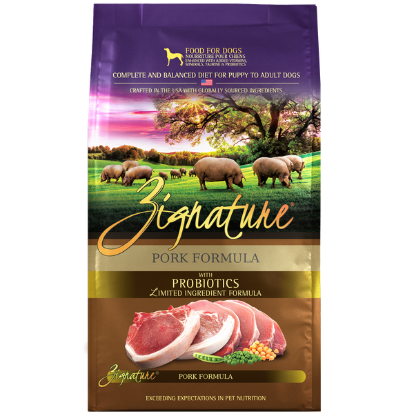 Zignature Pork Dry Dog Food