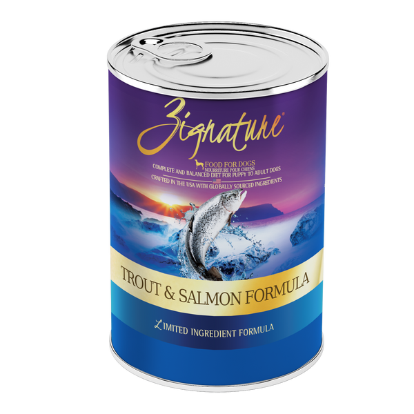 Zignature Trout And Salmon 13oz Canned Dog Food