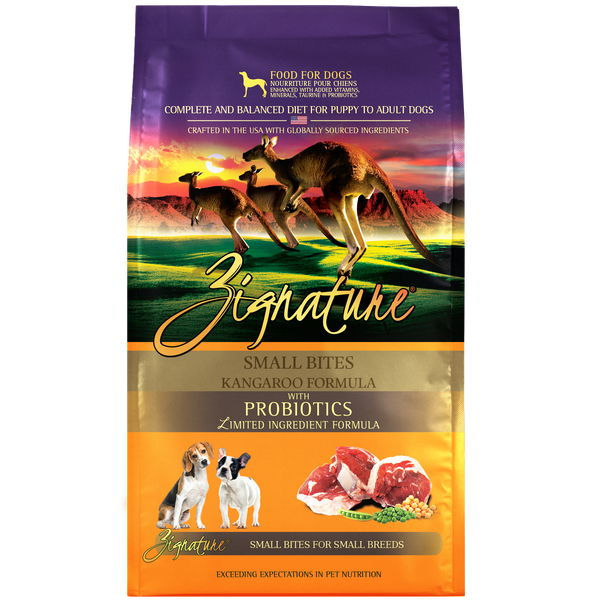 Zignature Small Bites Kangaroo Dry Dog Food