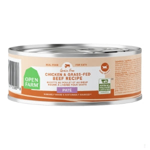 Open Farm Cat Pâté Chicken & Beef Canned Cat Food