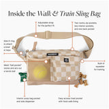 Cleverpup Dog Walk & Train Sling Bag