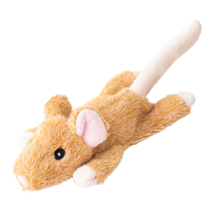 Tall Tails Plush Stuffless Mouse 8" Dog Toy