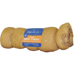 Barkworthies Cheek Roll Dog Treat