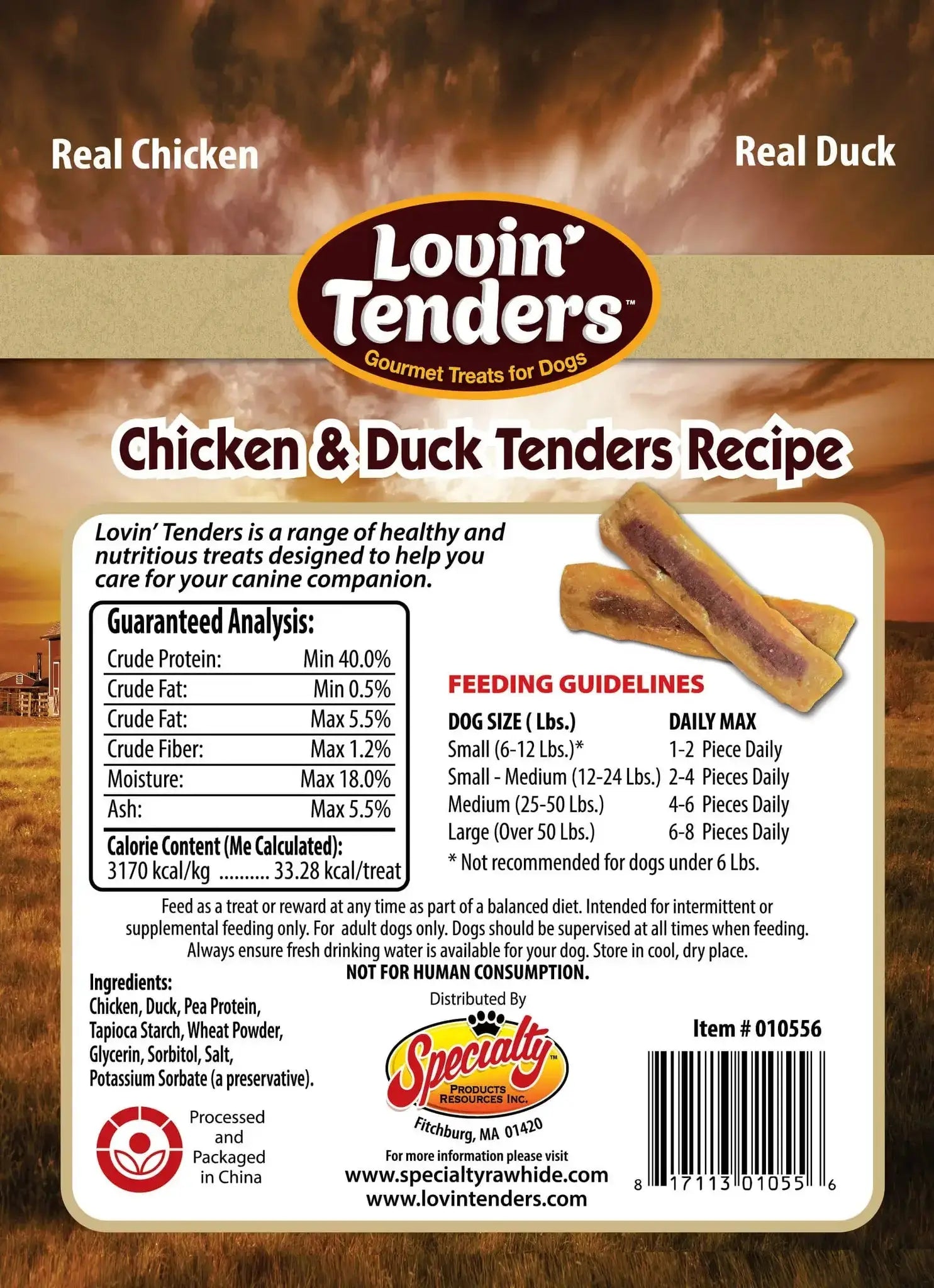 Lovin Tenders Lovin' Tenders Chicken & Duck Tenders Recipe, 8 oz
