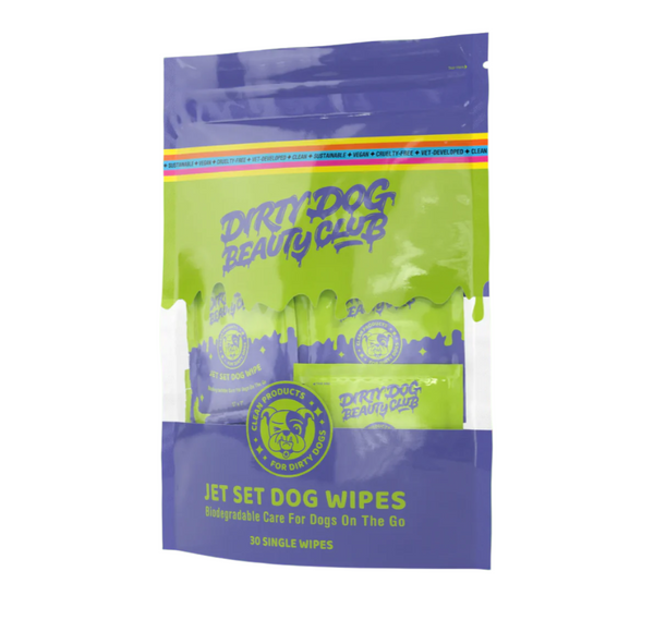 Dirty Dog Beauty Club Jet Set Dog Wipes