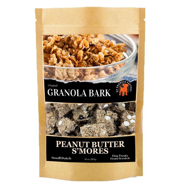 K9 Granola Factory Granola BARK Peanut Butter S'mores 10oz Dog Treats