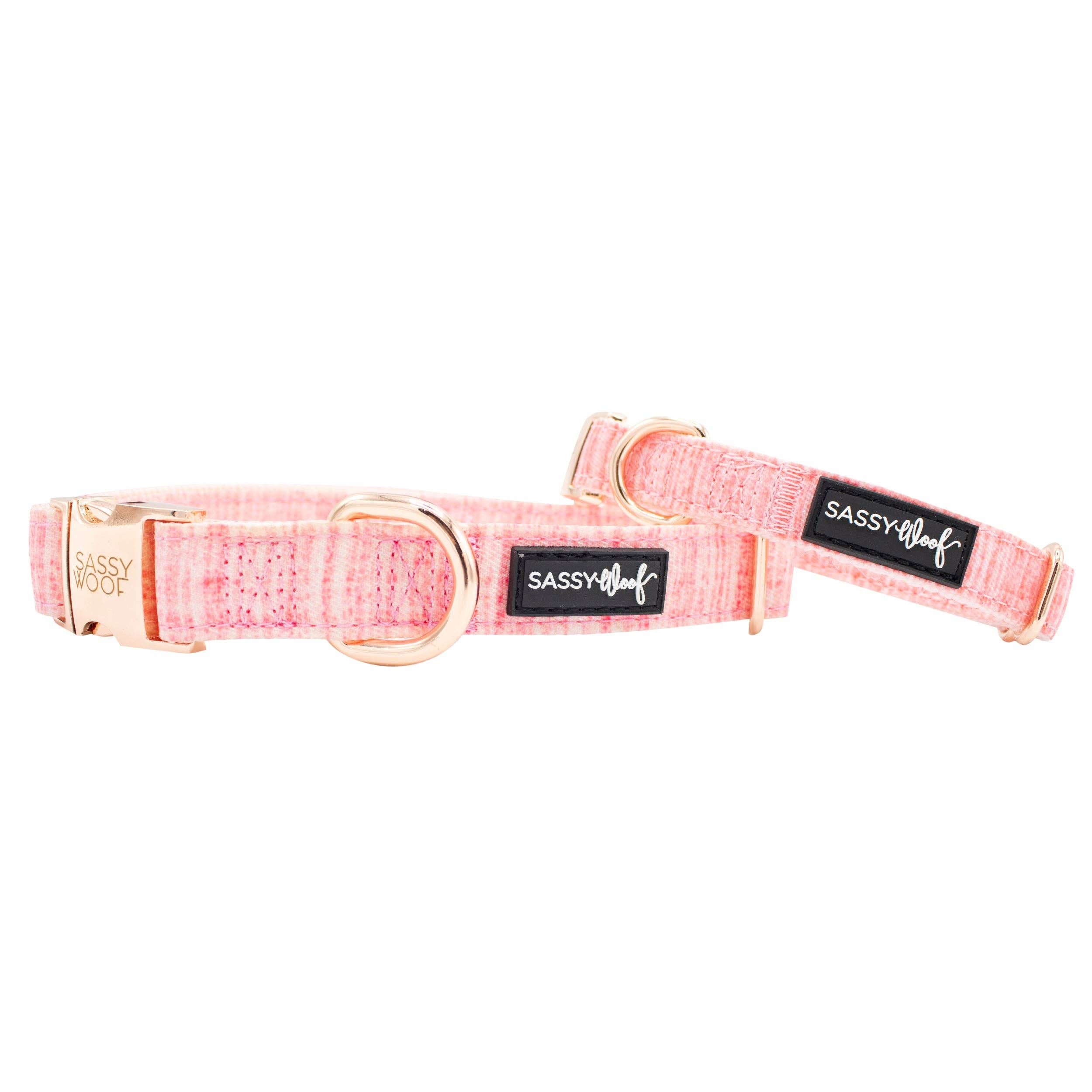 SASSY WOOF Dolce Rose Dog Collar