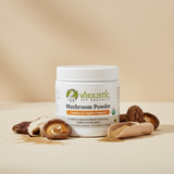 Wholistic Pet Organics Mushroom Powder for Dogs & Cats