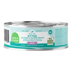 Open Farm Cat Pâté Kitten Chicken & Salmon Canned Cat Food