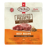 Primal Raw Freeze-Dried Pronto Beef Dog Food