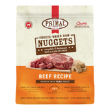 Primal Raw Freeze-Dried Nuggets Beef Dog Food