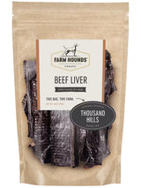 Farm Hounds Beef Liver 4.5oz Dog Treats