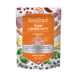 Instinct Raw Longevity Frozen Bites for Adults 4lb Dog Food