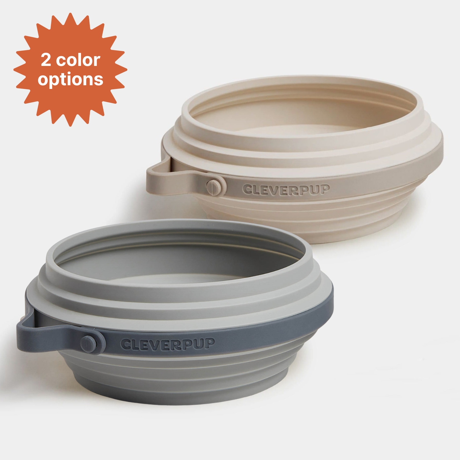 Cleverpup Nomad Collapsible Dog Bowl