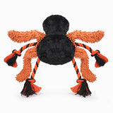 HugSmart Pet Howloween Night Rope Spider Dog Toy