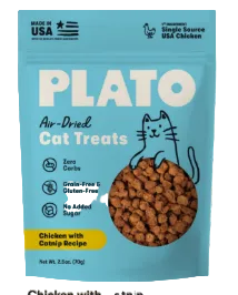 Plato Pet Air Dried Cat Treats