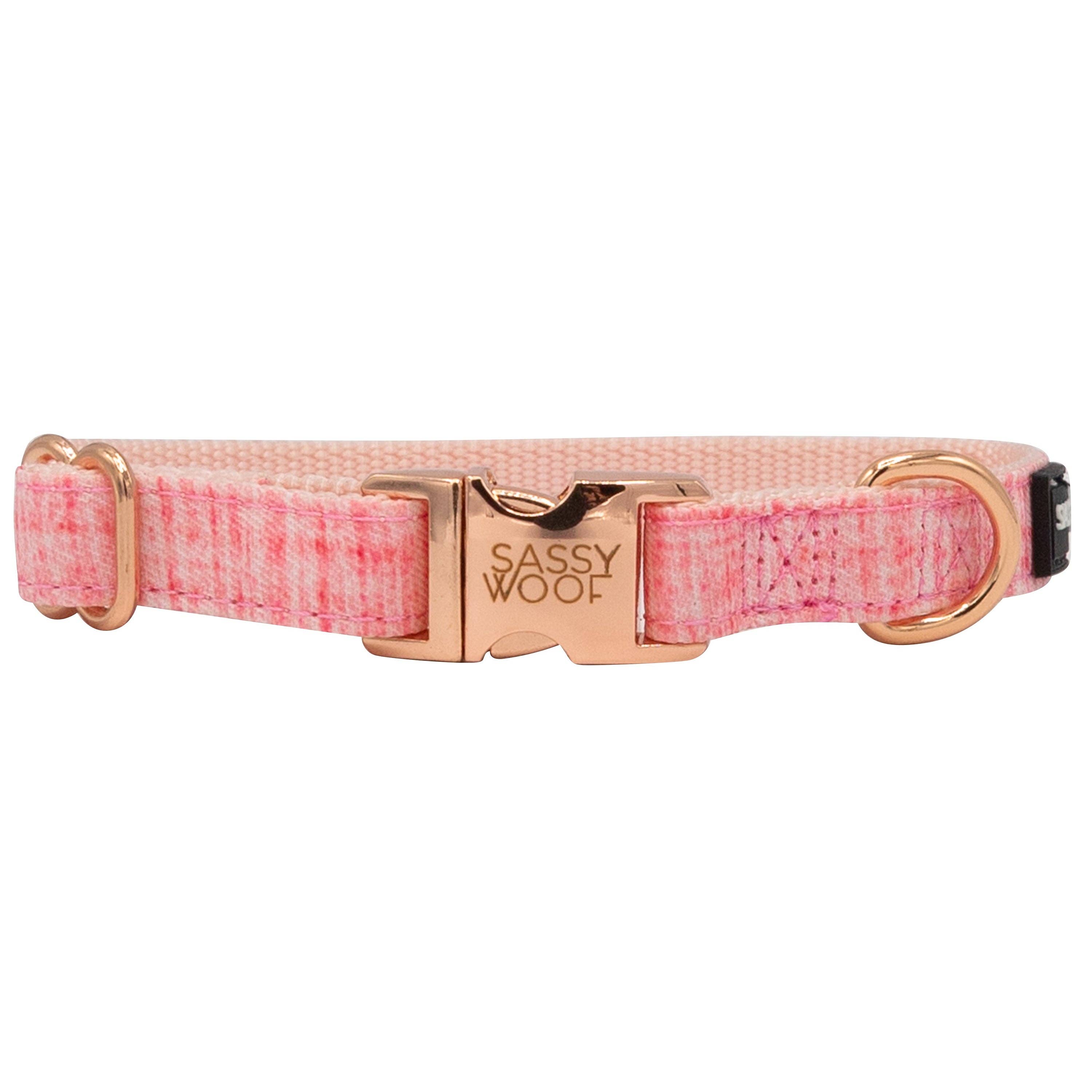 SASSY WOOF Dolce Rose Dog Collar