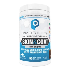 Nootie Progility Skin & Coat Soft-Chew Supplements for Dogs