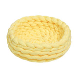 PAWPAW Chunky Handwoven Pet Bed