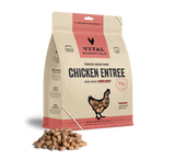 Vital Essentials Raw Freeze-Dried Crunchy Mini Nibs Entrée Chicken for Dogs