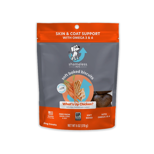 Shameless Pets Clucken Carrots Soft Baked Dog Treat 6oz