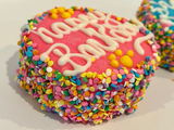 DELCO DOG CO. Happy Barkday Mini Confetti Doggie Cakes