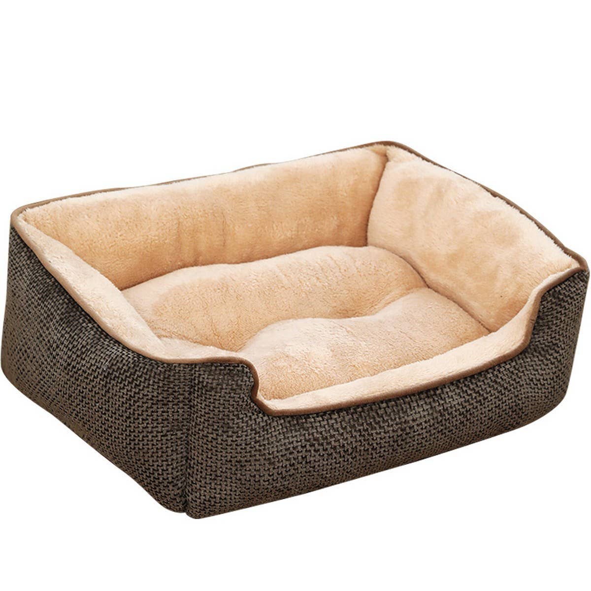 PAWPAW Thickened & Raised Non-Slip Pet Bed