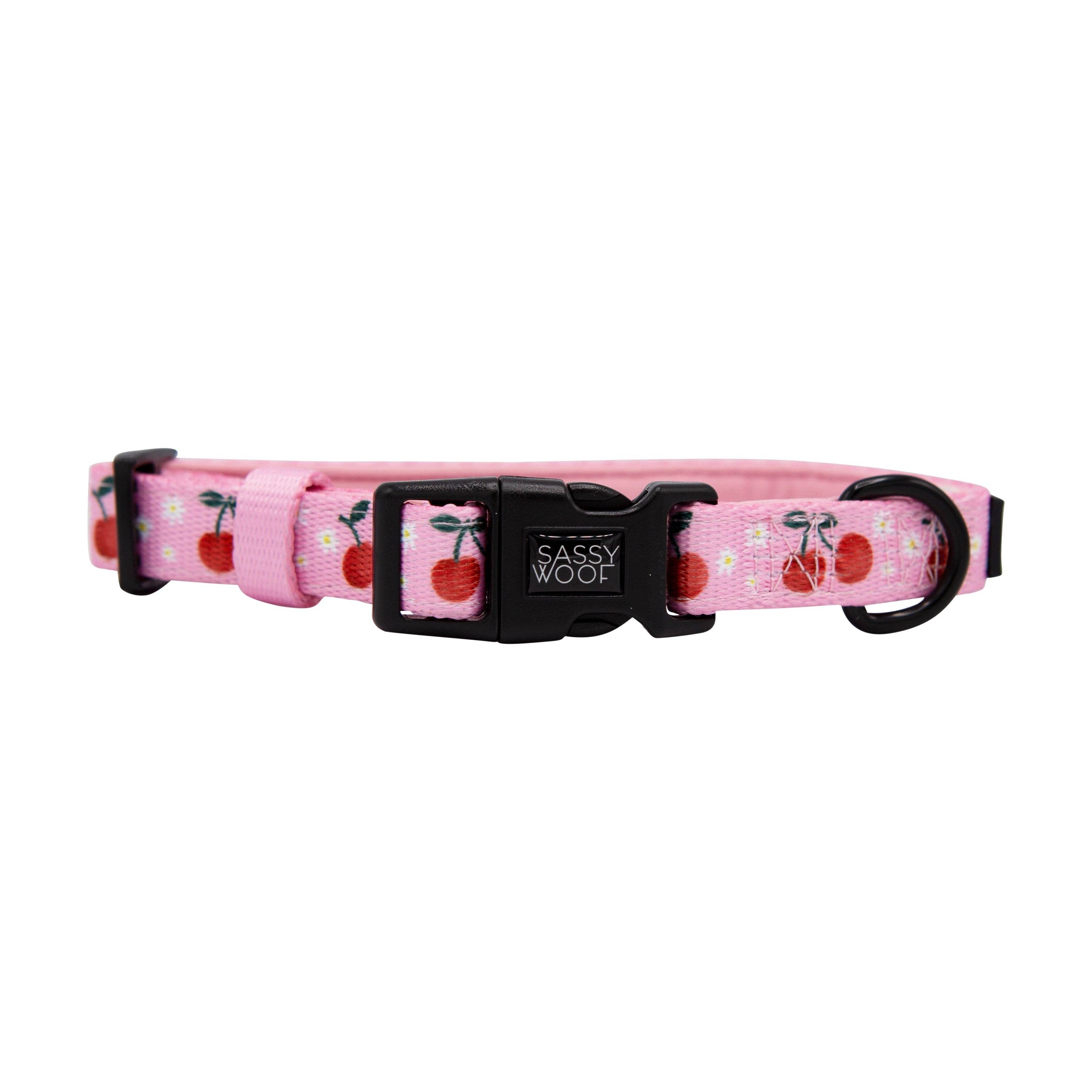 SASSY WOOF Mon Chérry Dog Collar