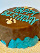 DELCO DOG CO. Happy Birthday Blue or Pink Doggie Cakes Bakery Dog Treat