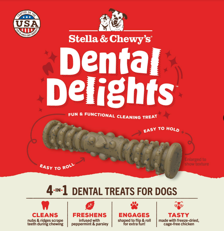 Stella & Chewy's Dental Delights Dog Treats – Paw Naturals