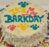 DELCO DOG CO. It's My Barkday Doggie Cake Bakery Dog Treat