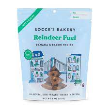 Bocce's Bakery Holiday Reindeer Fuel 6oz Soft & Chewy Dog Treats