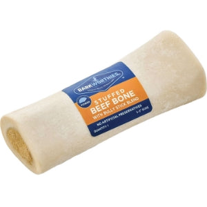 Barkworthies Stuffed Shin Bone Dog Chew
