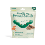 Woof Bite n' Brush Dental Refills Dog Treats