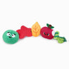 HugSmart Pet Autumn TailzApple and Worm Rope Dog Toy