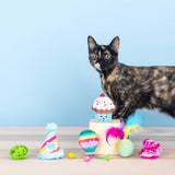 Petshop by Fringe Studio HAPPY PURRTHDAY 6pc Cat Toy