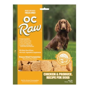 OC Raw Freeze-Dried Sliders Dog Food