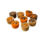 DELCO DOG CO. Mini Fall Paw Cups Soft Bakery Dog Treats