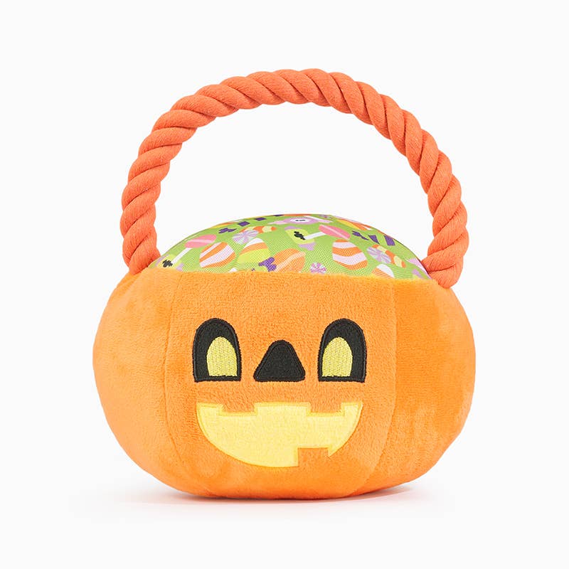 HugSmart Pet Howloween Night Halloween Bucket Dog Toy