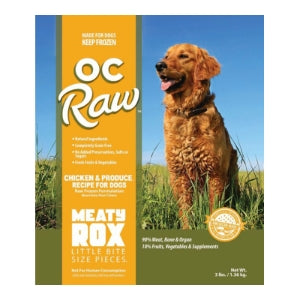 OC Raw Grain Free Meaty Rox Raw Frozen Dog Food